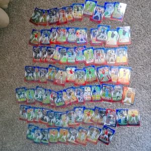 Lot of 80 2021 Panini Red White & Blue Prizm Baseball Cards